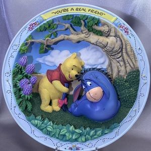 Winnie the Pooh and Friends Collection 3D Plate by the Bradford Exchange